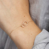 Laramoi Personality Women Bracelet Long Strip Metal Charm Female Bracelet Stainless Steel Gold/Silver Color Jewelry Gifts